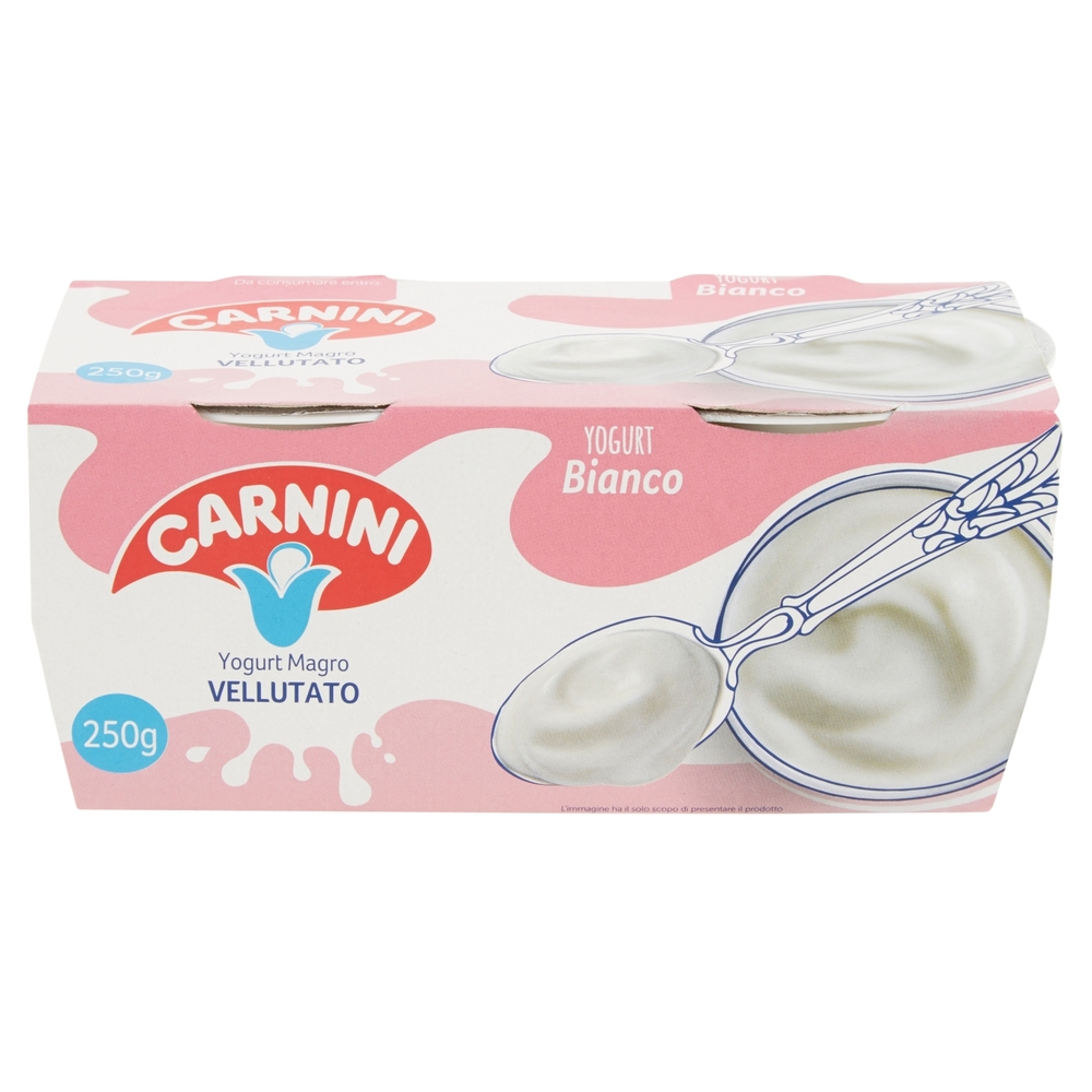 Yogurt Magro Vellutato Bianco, 2x125 g
